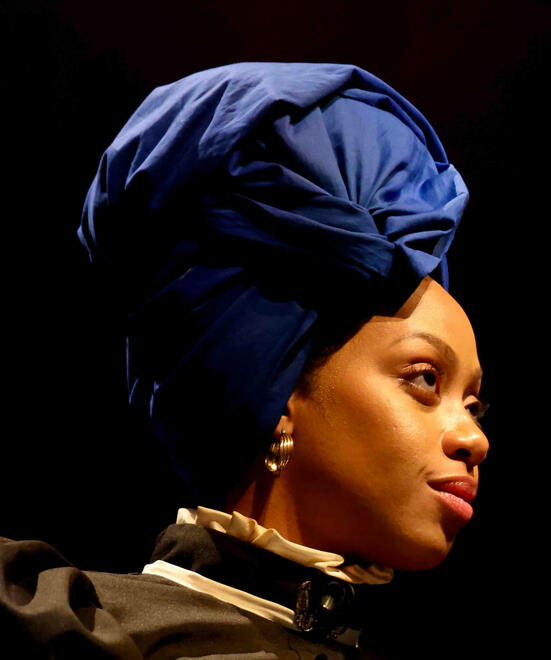 Marie Laveau prays to St. Catherine